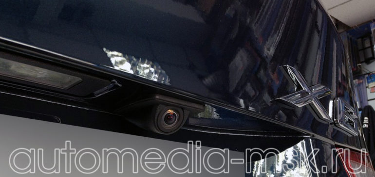Установка парковочной камеры на BMW X6