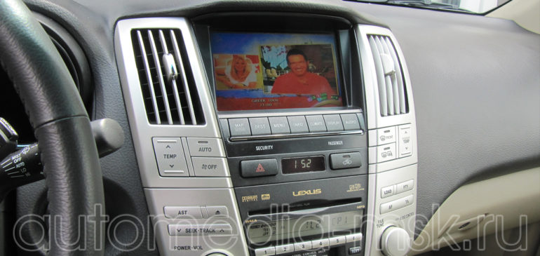 Установка ТВ-тюнера на Lexus NX