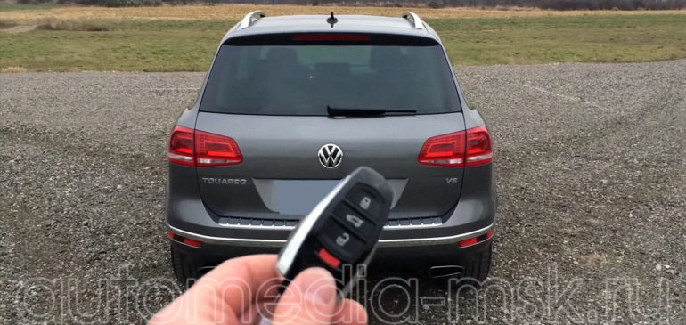 Установка электропривода пятой двери на Volkswagen Touareg