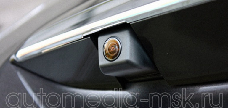 Установка парковочной камеры на Lexus LX