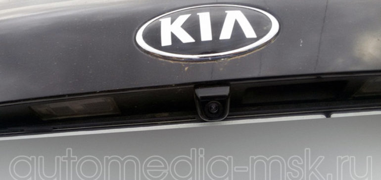 Установка парковочной камеры на Kia Ceed