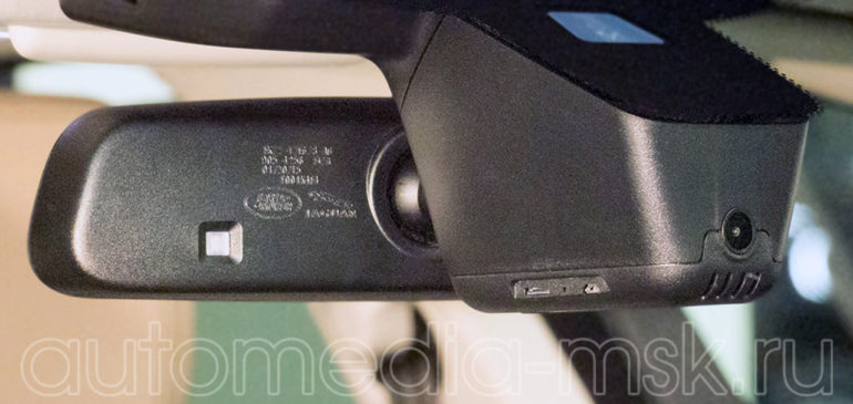 Скрытая установка видеорегистратора на Jaguar XF