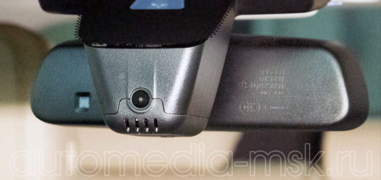 Скрытая установка видеорегистратора на Jaguar XE