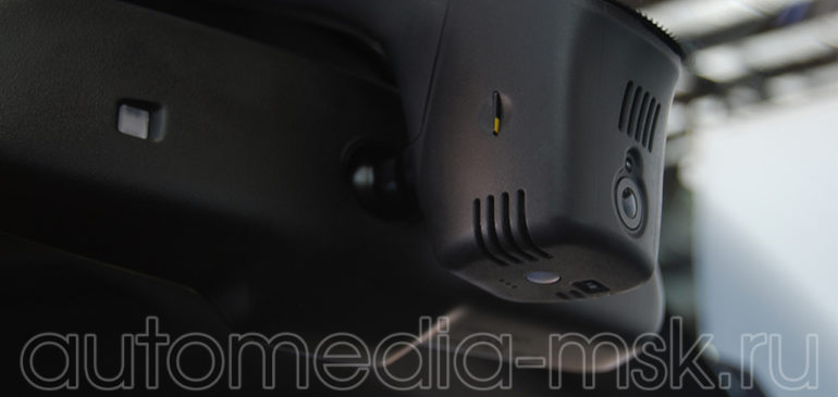 Скрытая установка видеорегистратора на Audi A5