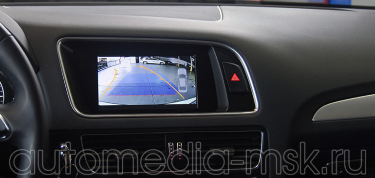 Установка парковочной камеры на Audi A5