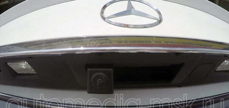 Установка парковочной камеры на Mercedes С-Class