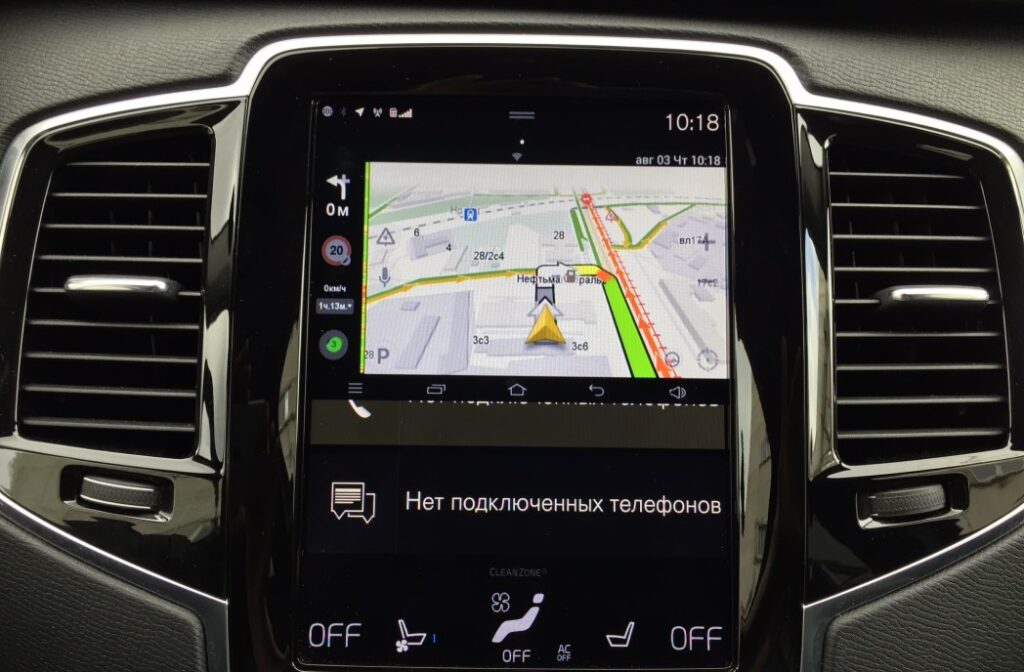 Установка Android на штатный монитор Volvo